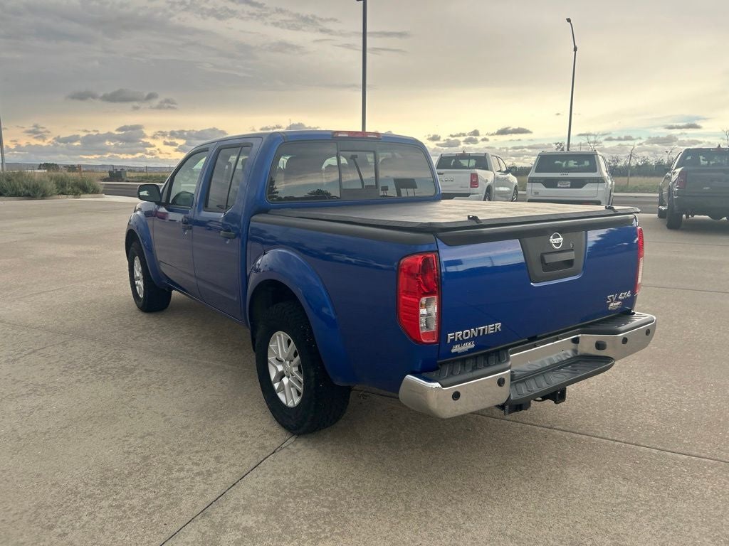 2014 Nissan Frontier — rear three-quarter view