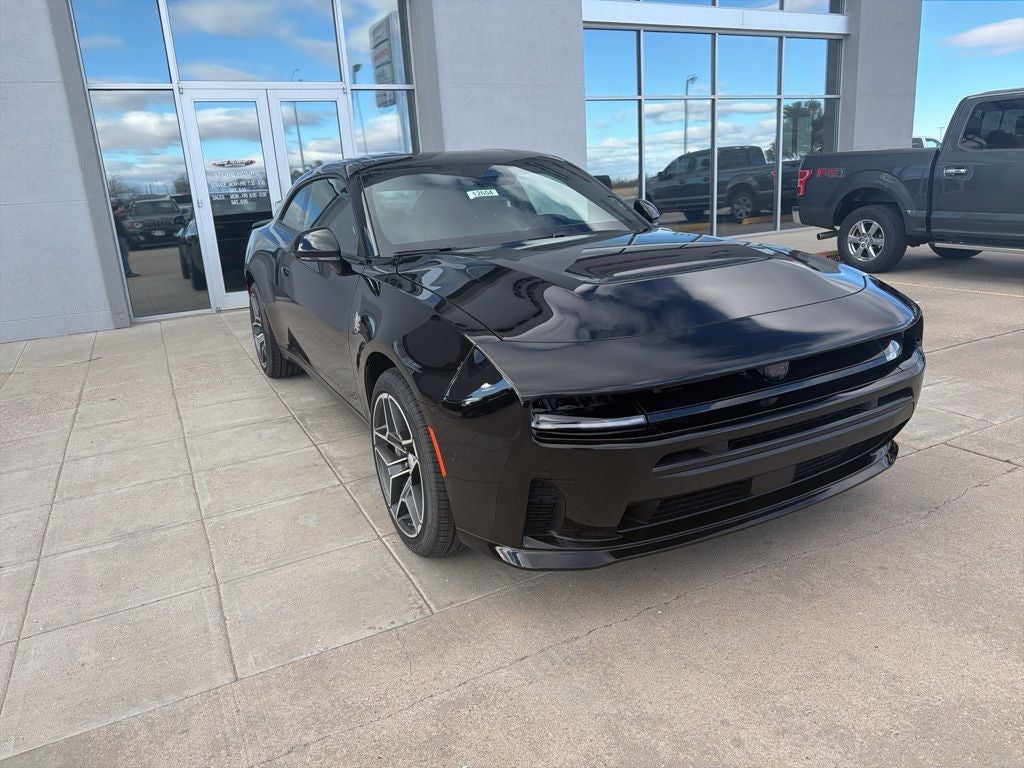 2026 Dodge Charger Scat Pack in Diamond Black Crystal Pearlcoat — front three-quarter view