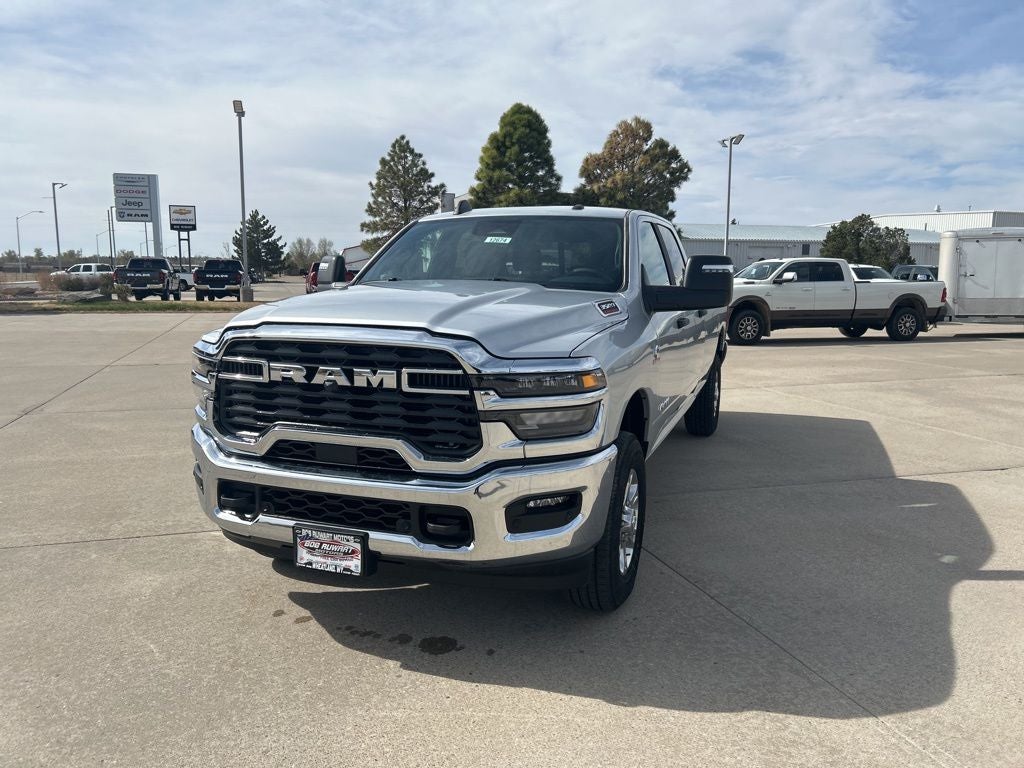 2026 RAM 3500 Big Horn in Silver-Zynith Exterior Paint — front three-quarter view