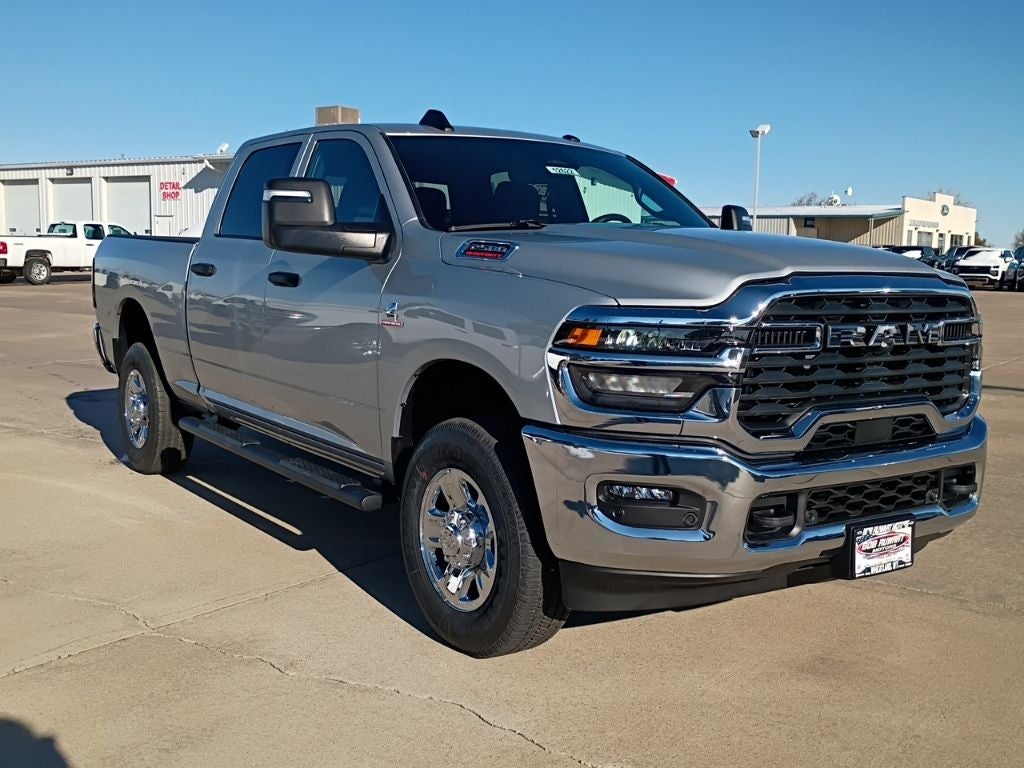 2026 RAM 2500 Tradesman in Silver-Zynith Exterior Paint — front three-quarter view