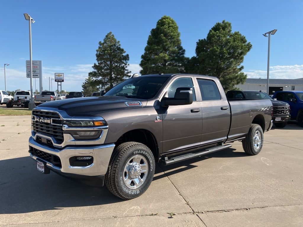 2025 RAM 2500 Tradesman in Granite Crystal Metallic Clear-Coat Exterior Paint — front three-quarter view