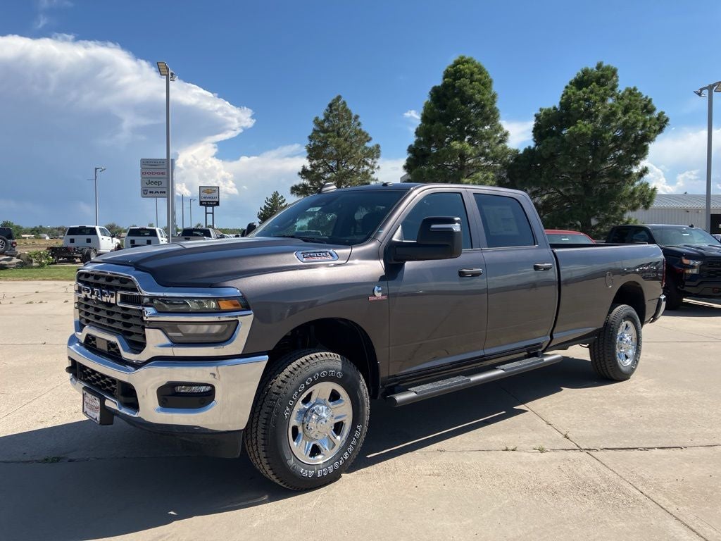 2025 RAM 2500 Tradesman in Granite Crystal Metallic Clear-Coat Exterior Paint — front three-quarter view