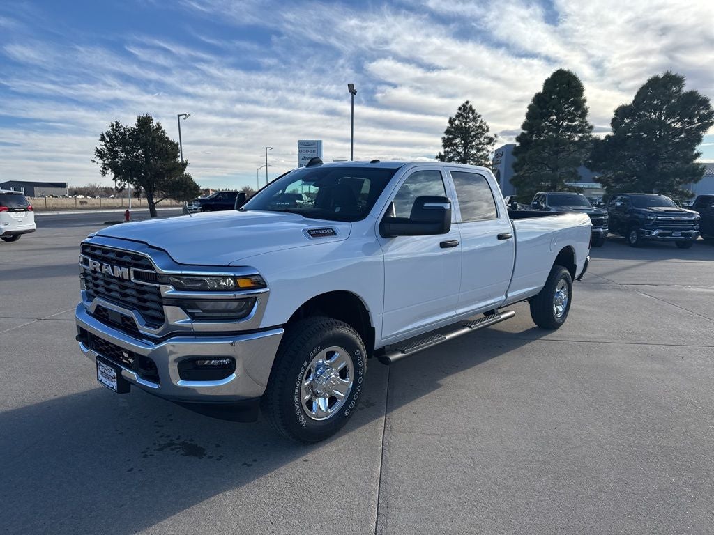 2026 RAM 2500 Tradesman in Bright White Clear-Coat Exterior Paint — front three-quarter view