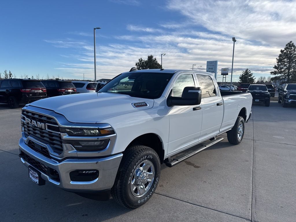 2026 RAM 2500 Tradesman in Bright White Clear-Coat Exterior Paint — front three-quarter view