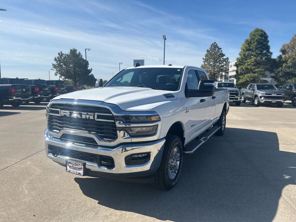 2025 RAM 2500 Big Horn in Bright White Clearcoat — front three-quarter view