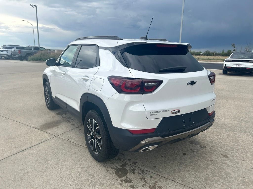 2026 Chevrolet TrailBlazer — rear three-quarter view